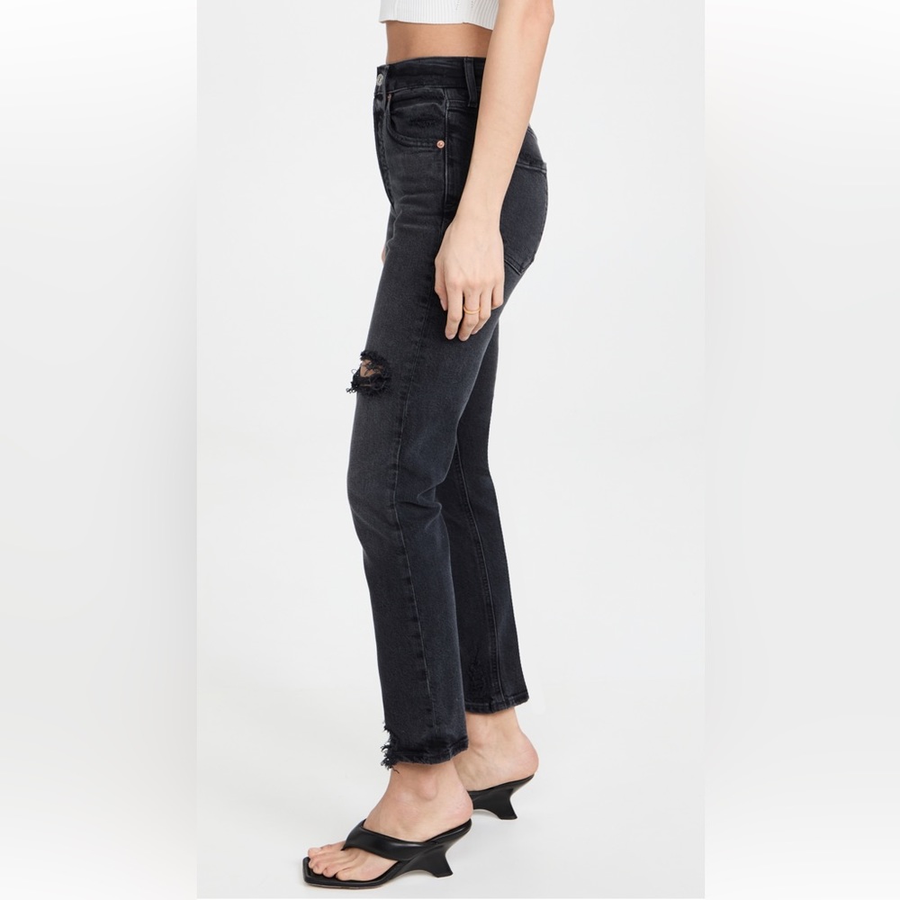 CITIZENS OF HUMANITY JOLENE HIGH RISE VINTAGE SLIM HUSH HUSH size 27 - Picture 7 of 9